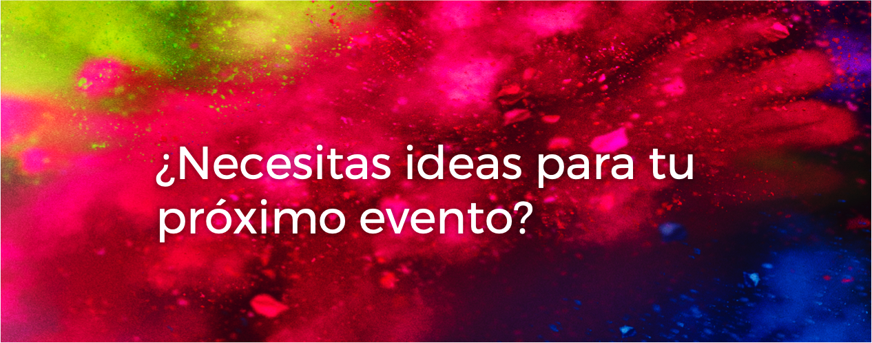 Fuentes de inspiración para tus eventos